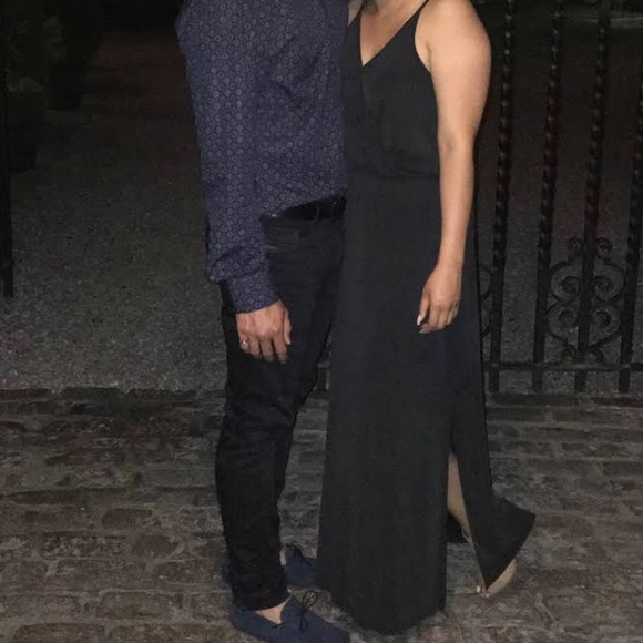 Women's Vera Moda Dark Grey Maxi Dress - Size XS - Picture 7 of 7